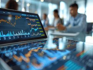 Graphique illustrant le fonctionnement des ETF en bourse