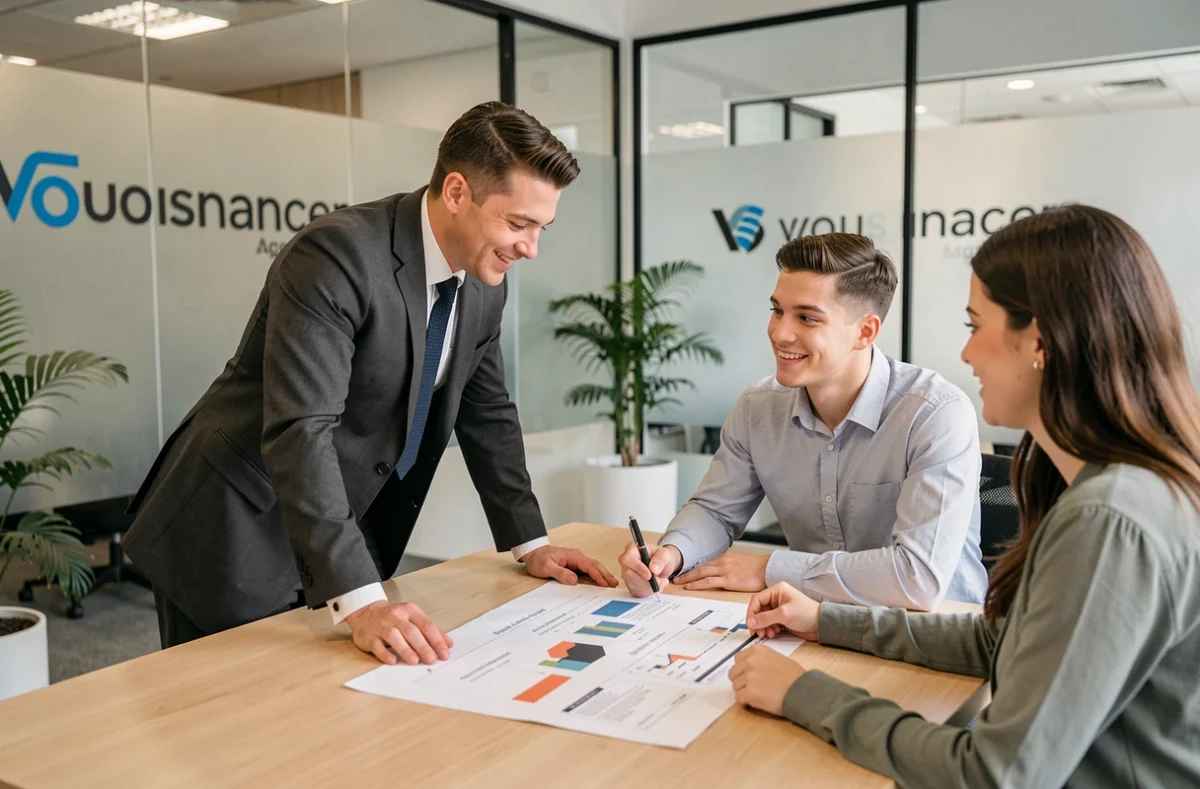 Courtier Vousfinancer Strasbourg accompagnant un couple dans leur projet de financement immobilier